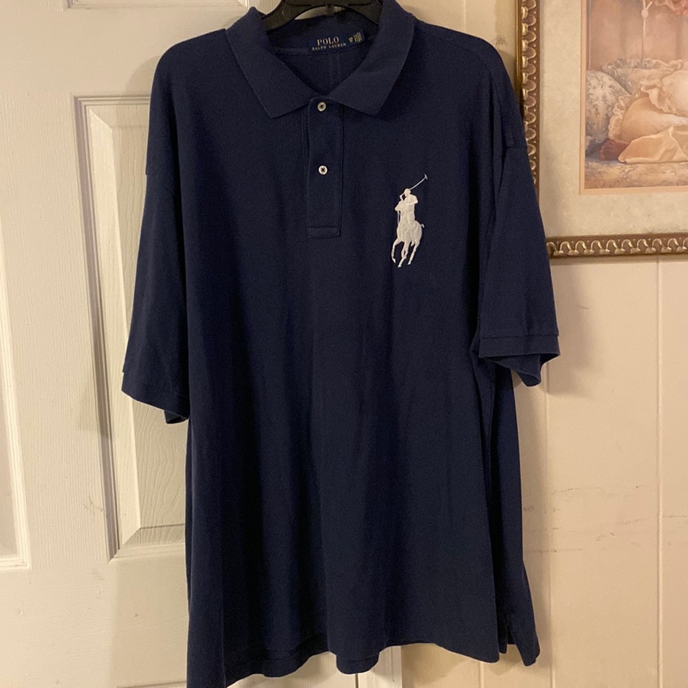 COPY - Polo two button shirt. Big Pony #3 on arm